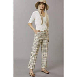 NWT Scotch & Soda Checked Trousers -27 Waist